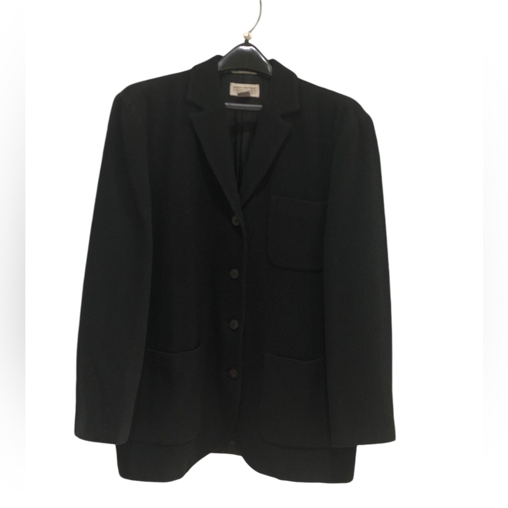 Banana Republic Black Coat Sz L